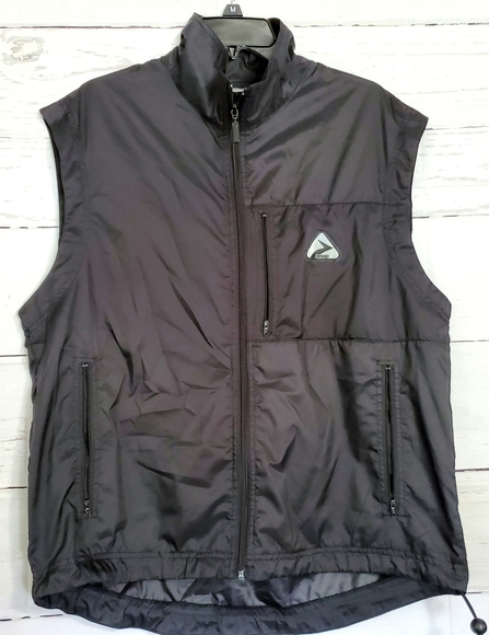 brooks vest mens black